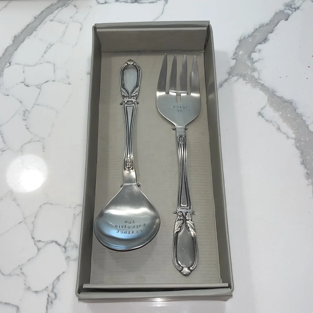 Shiraleah salad server set